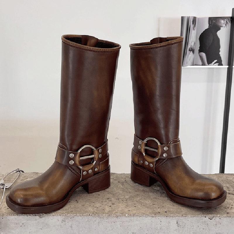 Loisa | Western tall boots