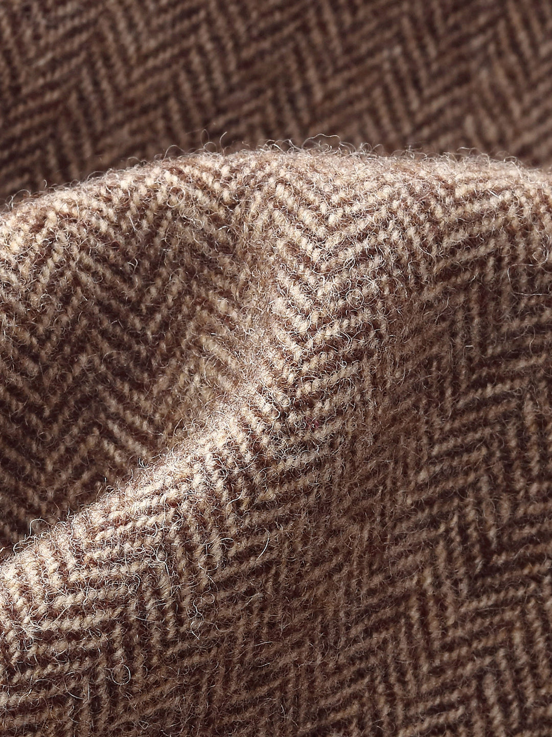 Arya | Women's wool A-line mini skirt with leather belt