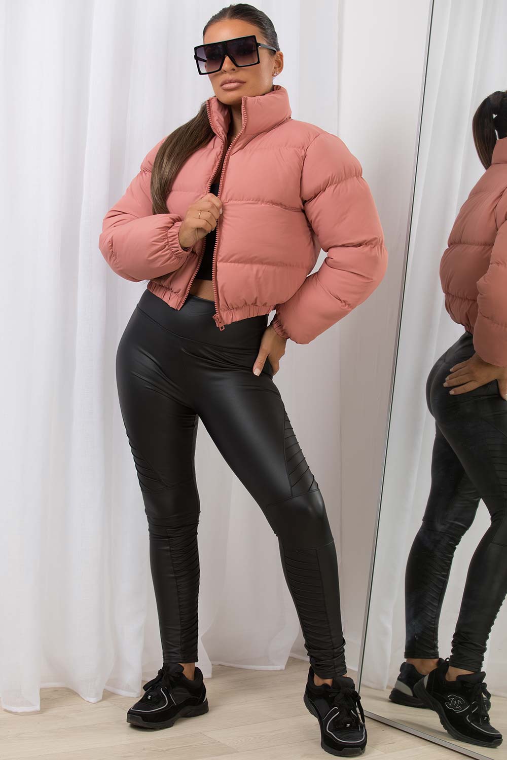 Natasha | Women’s cropped puffer jacket