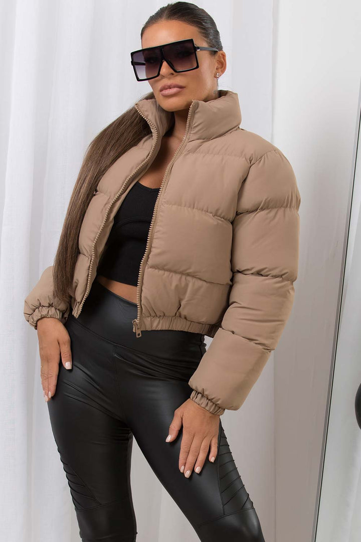 Elouise | Women’s cropped puffer jacket