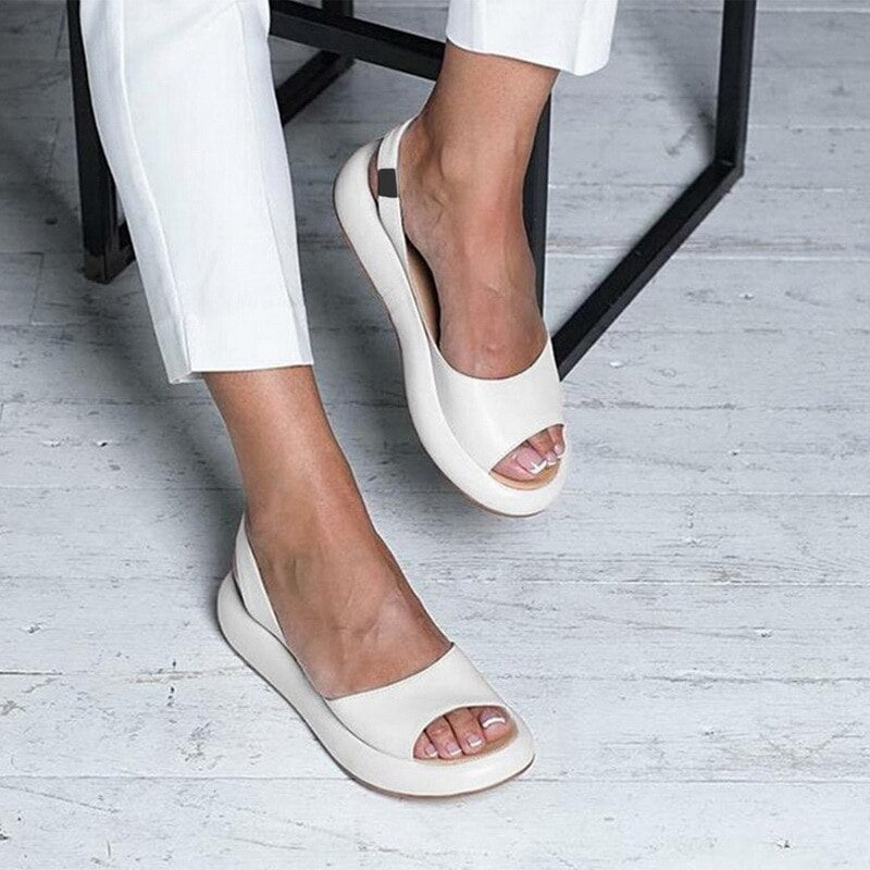 Faith | Chic minimalist slingback sandals