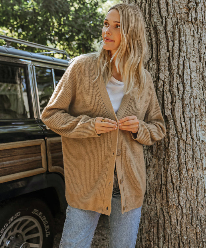 Dixie | Women’s longline cashmere-style cardigan