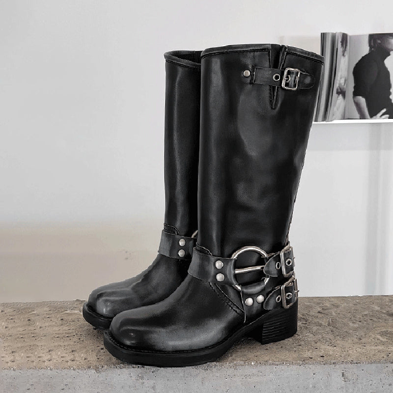 Loisa | Western tall boots