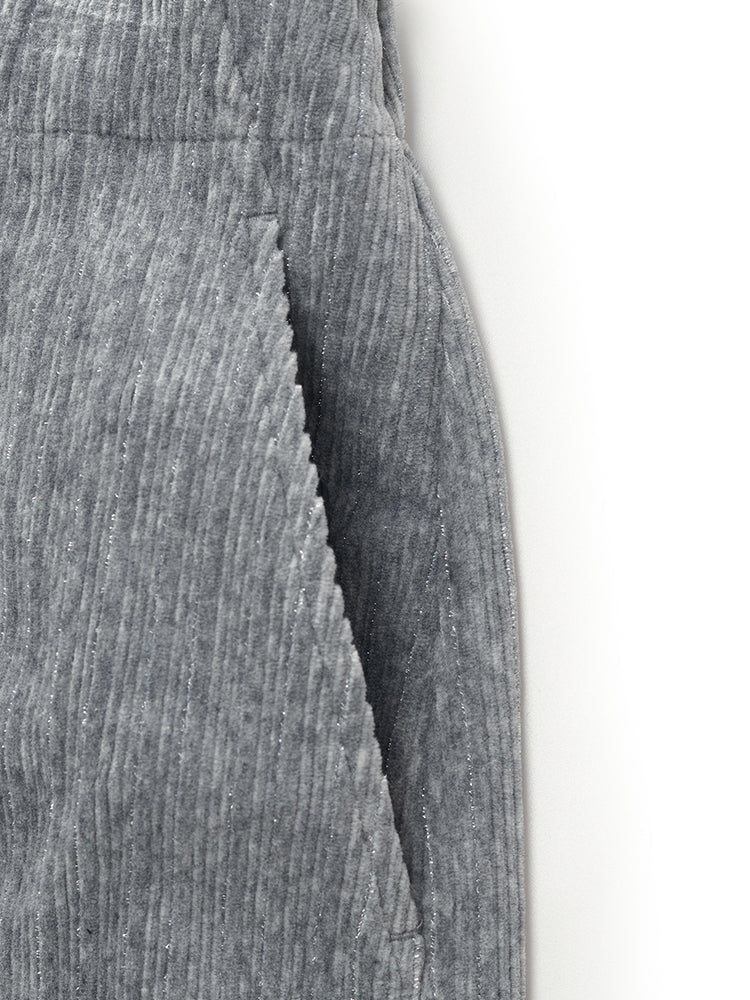 Antonella | Women's stretch back slit knitted midi skirt