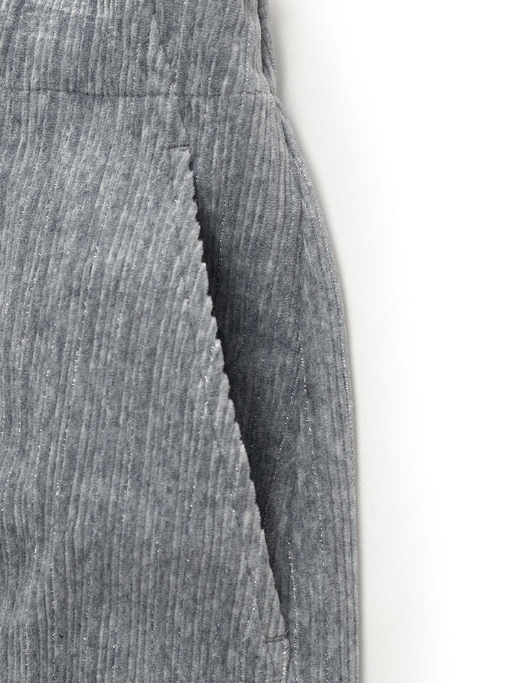 Antonella | Women's stretch back slit knitted midi skirt