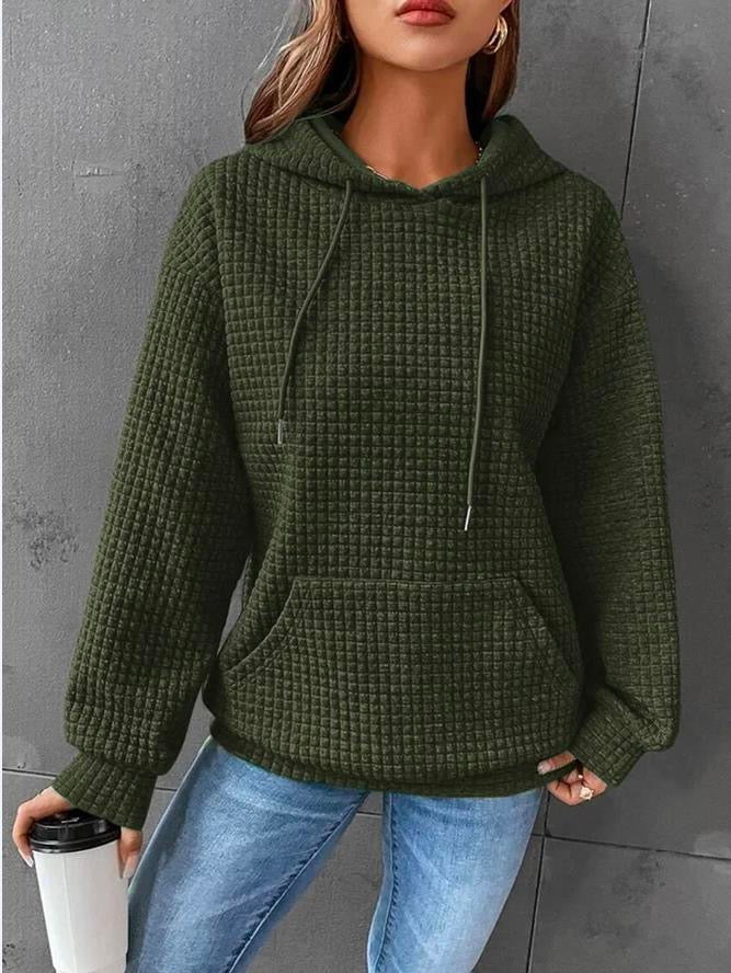 Honey | Women’s casual hoodie jacket with drawstring hood and front pockets