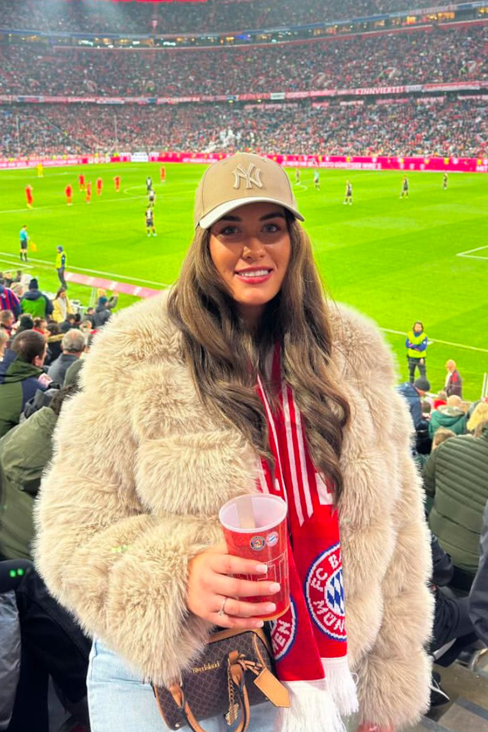 Kinsley | Women’s faux fur bubble coat