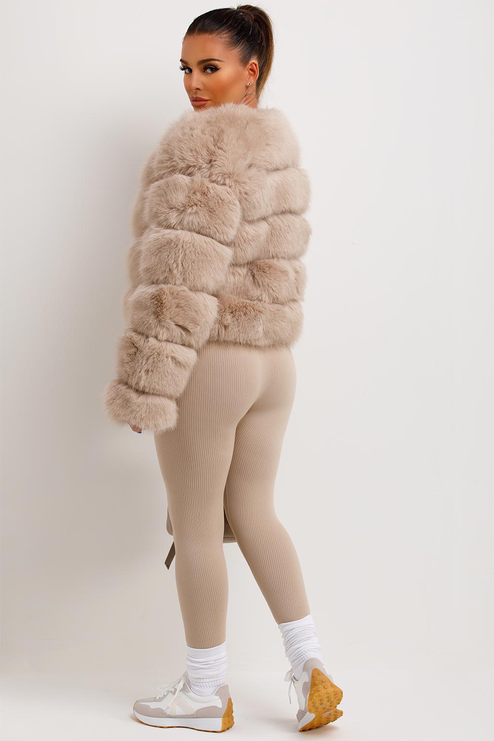 Kinsley | Women’s faux fur bubble coat