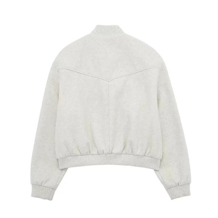 Pam | Women’s cropped bomber jacket with modern cut and casual flair