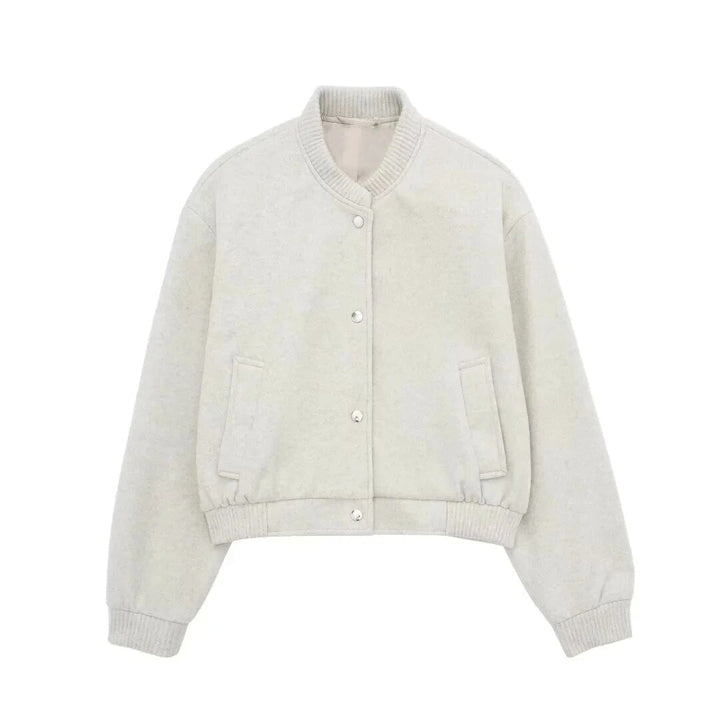 Pam | Women’s cropped bomber jacket with modern cut and casual flair