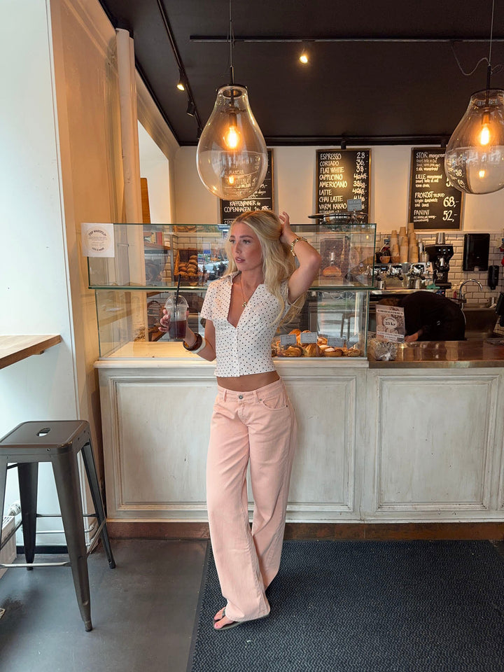 Emma | Women’s low-rise soft  baggy jeans