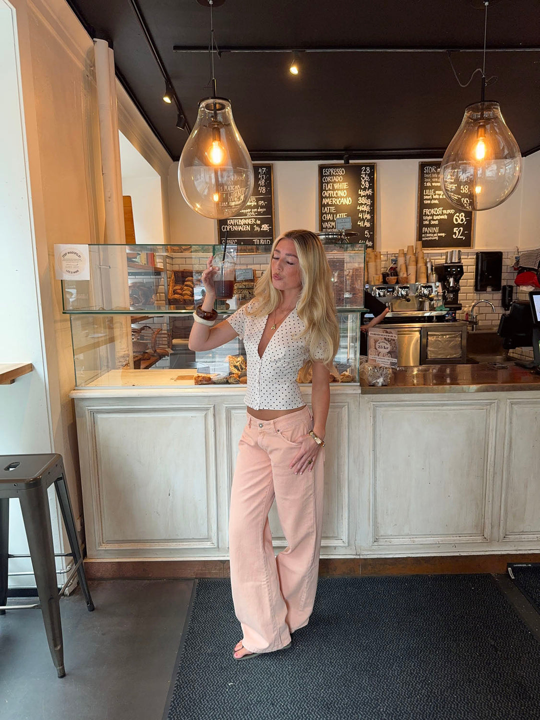 Emma | Women’s low-rise soft  baggy jeans