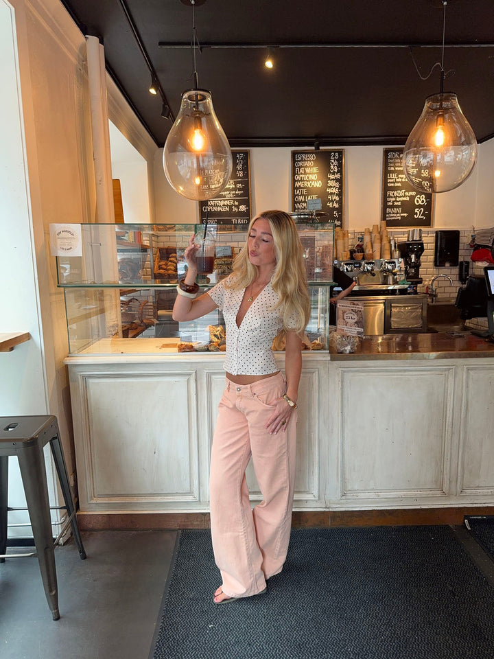 Emma | Women’s low-rise soft  baggy jeans