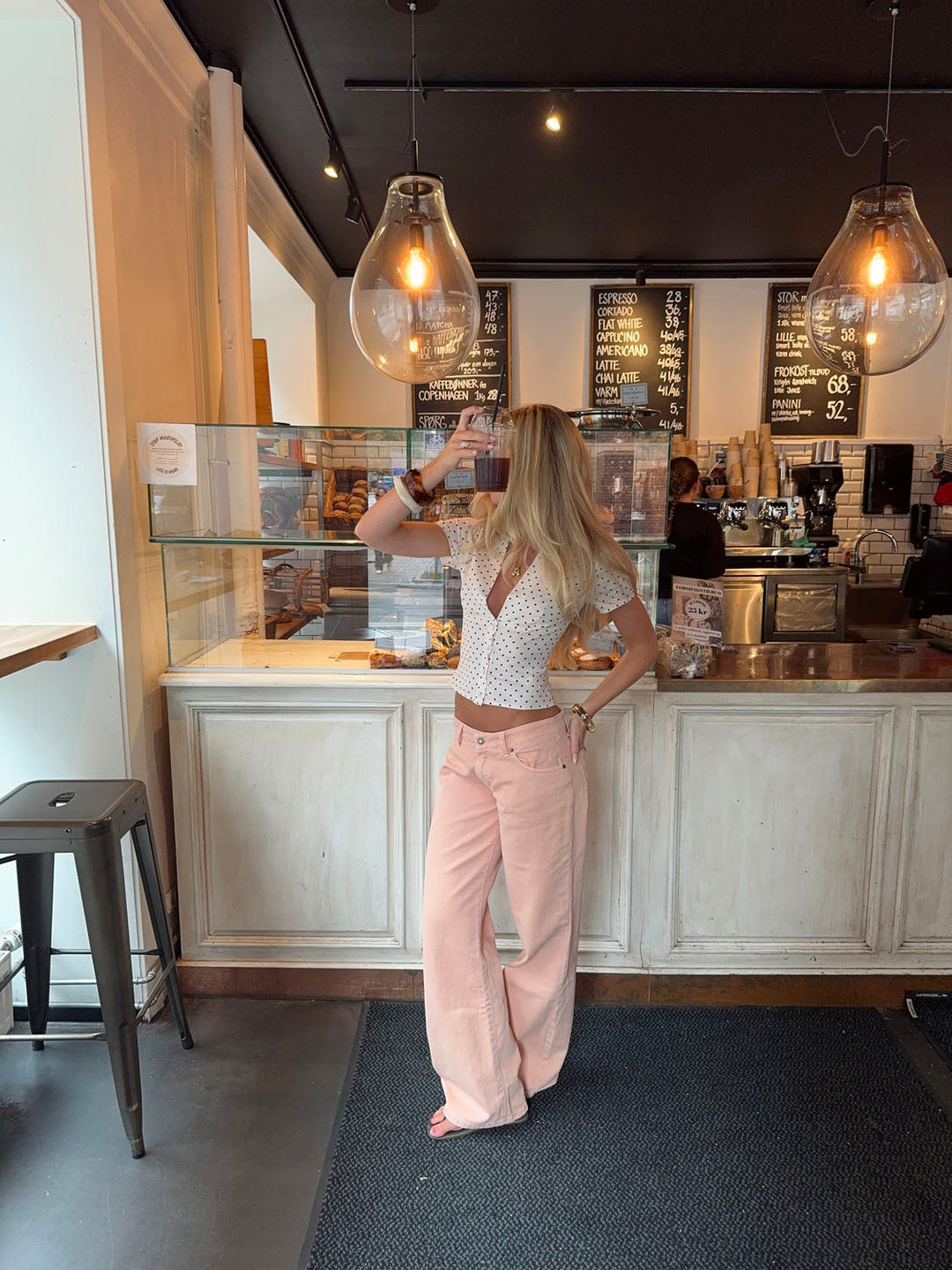 Emma | Women’s low-rise soft  baggy jeans