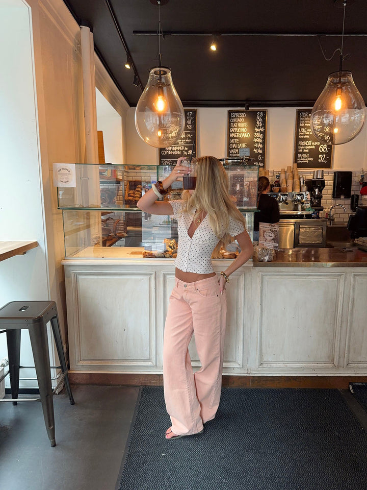 Emma | Women’s low-rise soft  baggy jeans