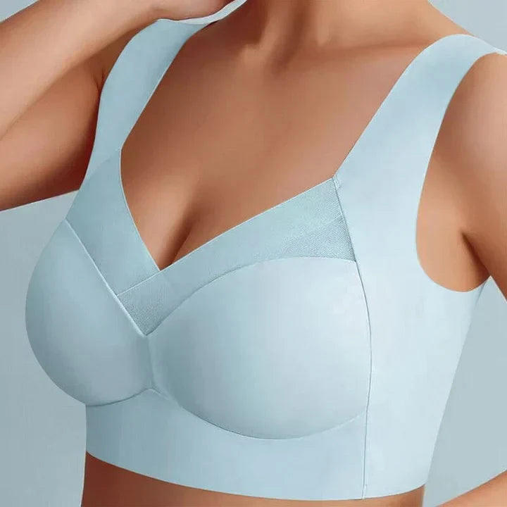 Ayesha | Women’s seamless v-neck bra with wide straps