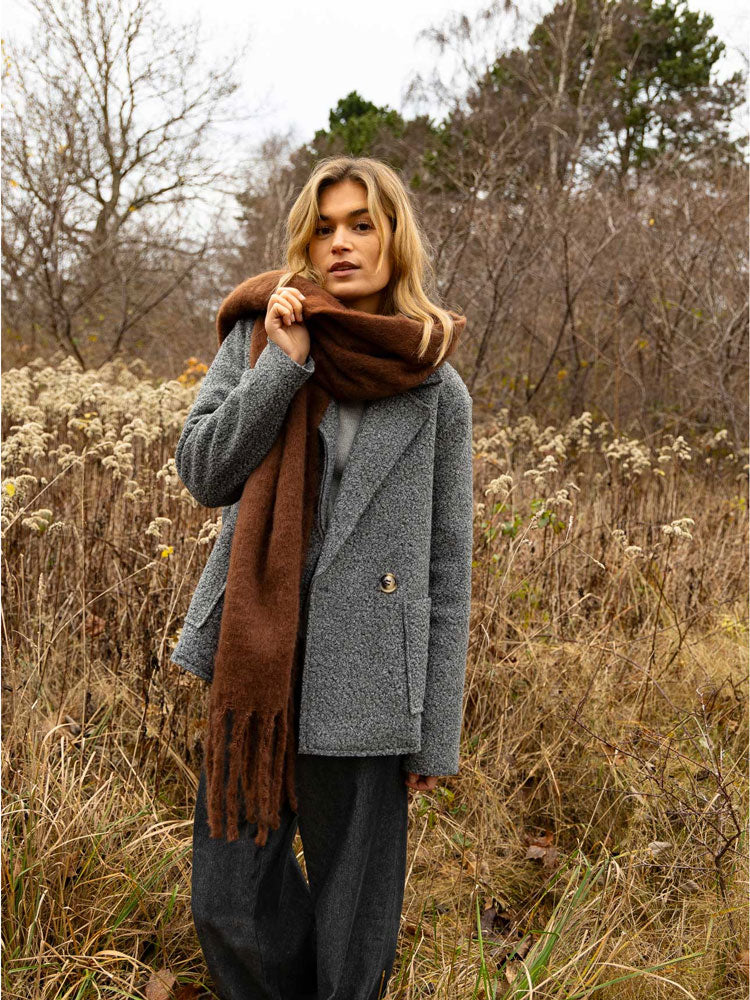 Thea | Women’s long tassel scarf