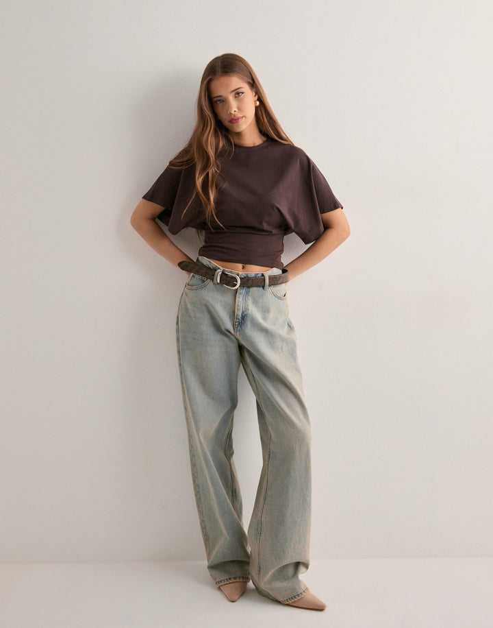 Mia | Wide sleeve casual tee for everyday wear