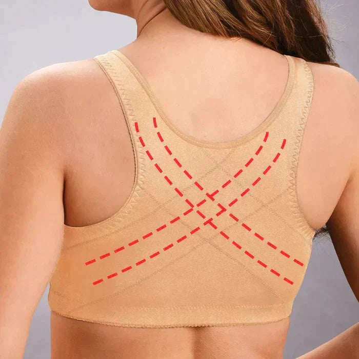 Felly | Women’s lace bra with front closure and full coverage