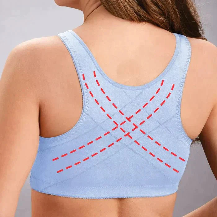 Felly | Women’s lace bra with front closure and full coverage