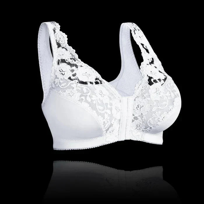 Felly | Women’s lace bra with front closure and full coverage
