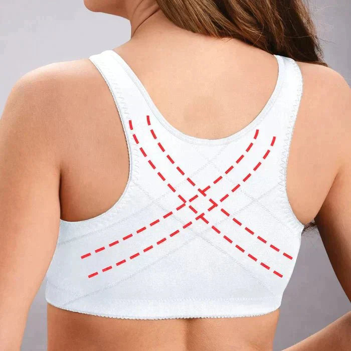 Felly | Women’s lace bra with front closure and full coverage