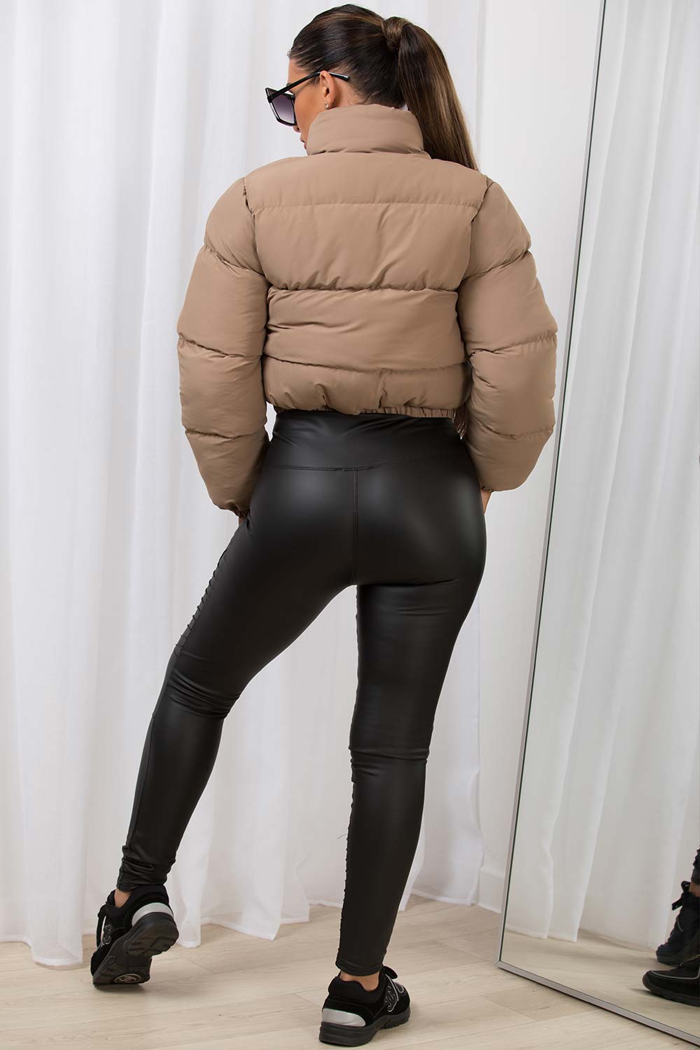 Elouise | Women’s cropped puffer jacket