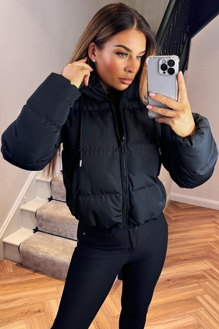 Nova | Women’s cropped hooded puffer jacket