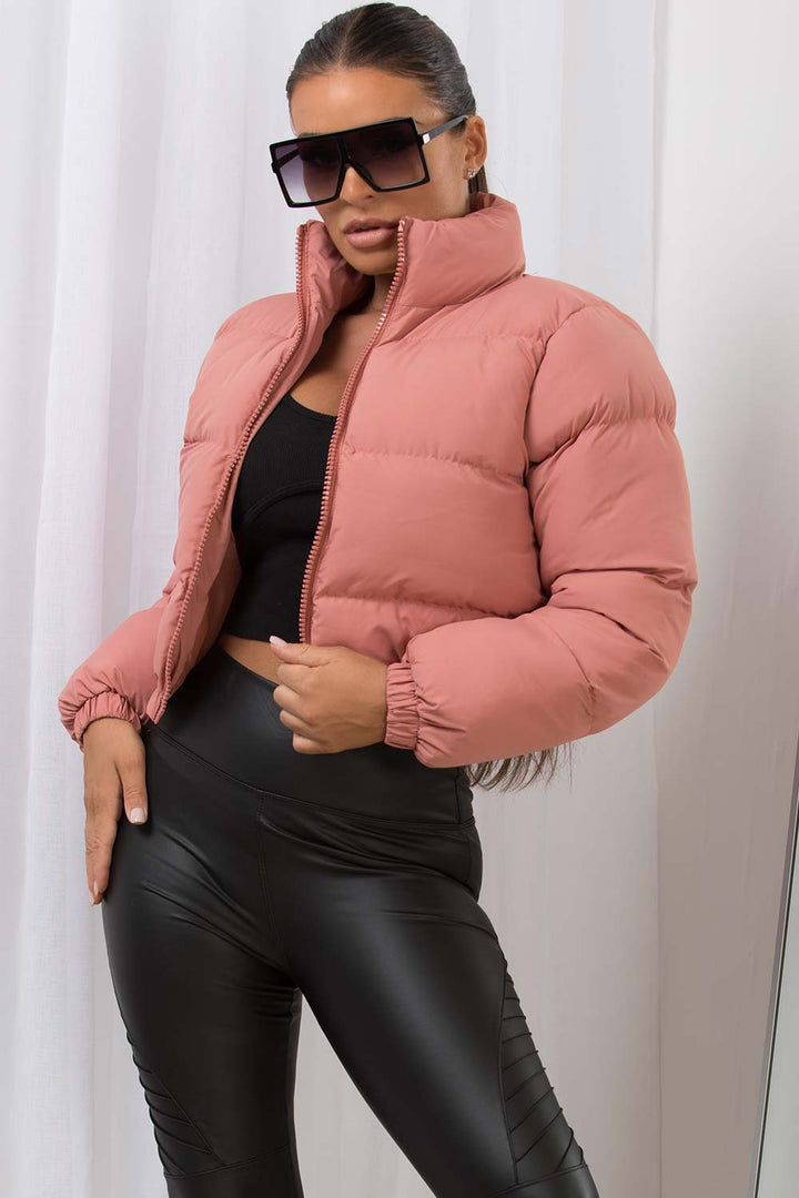 Natasha | Women’s cropped puffer jacket