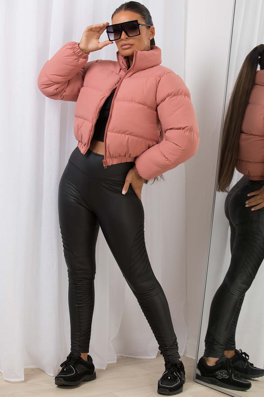 Natasha | Women’s cropped puffer jacket