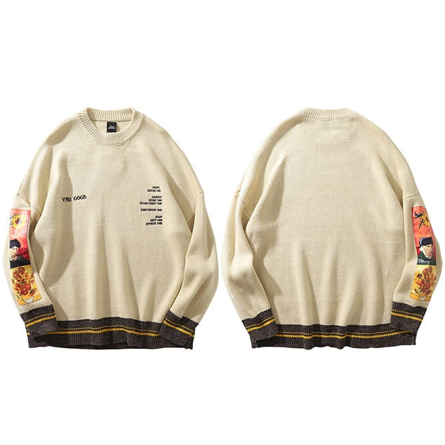 Gia | Women's printed retro sweater