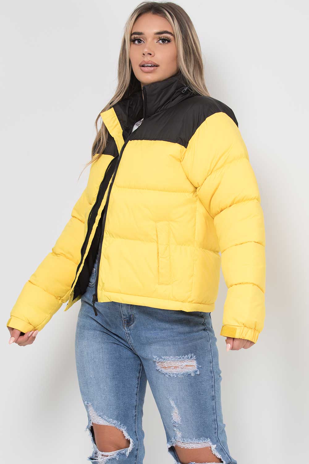 Neriah | Women’s color-block puffer jacket
