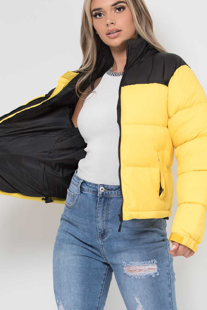 Neriah | Women’s color-block puffer jacket