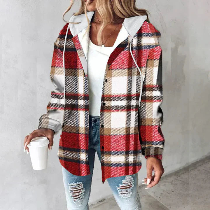 Eliza | Women's stylish jacket with attached hood