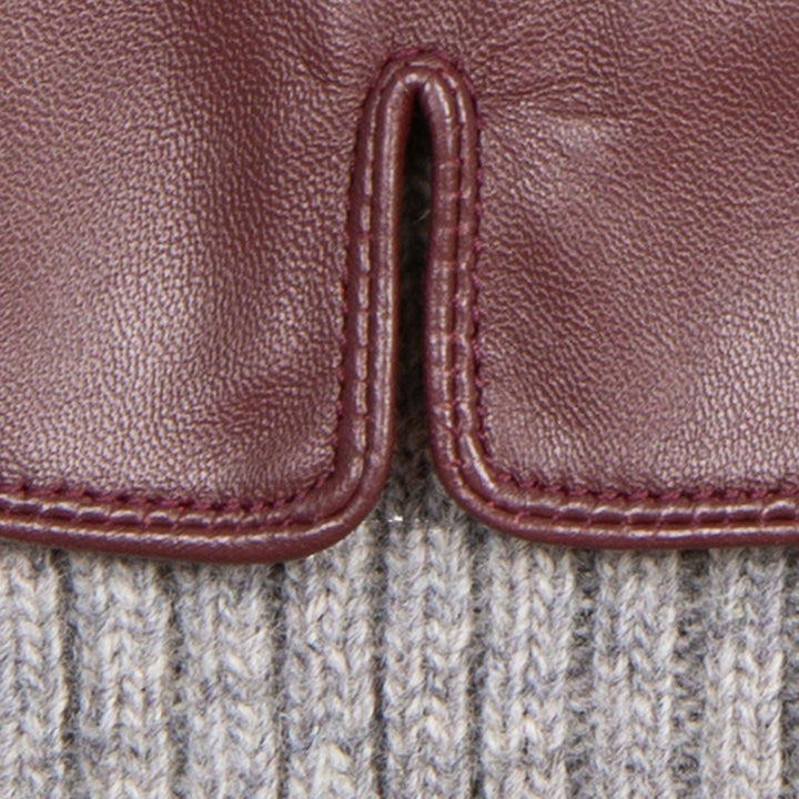 Hazel  | Women’s winter gloves with knit cuffs and stitched detail