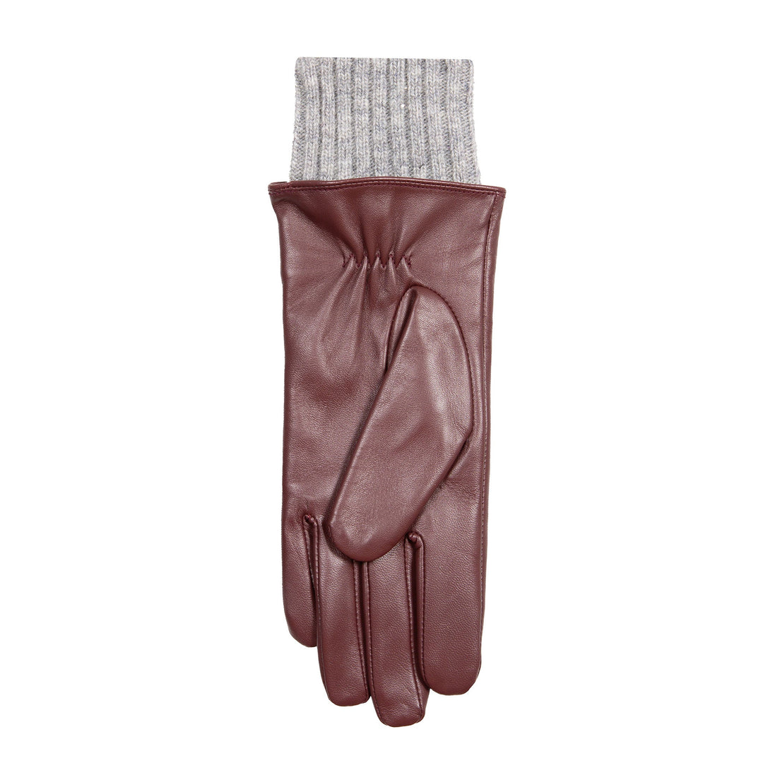 Hazel  | Women’s winter gloves with knit cuffs and stitched detail