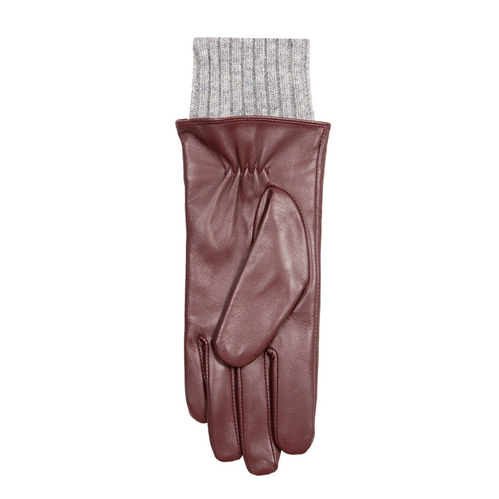 Hazel  | Women’s winter gloves with knit cuffs and stitched detail