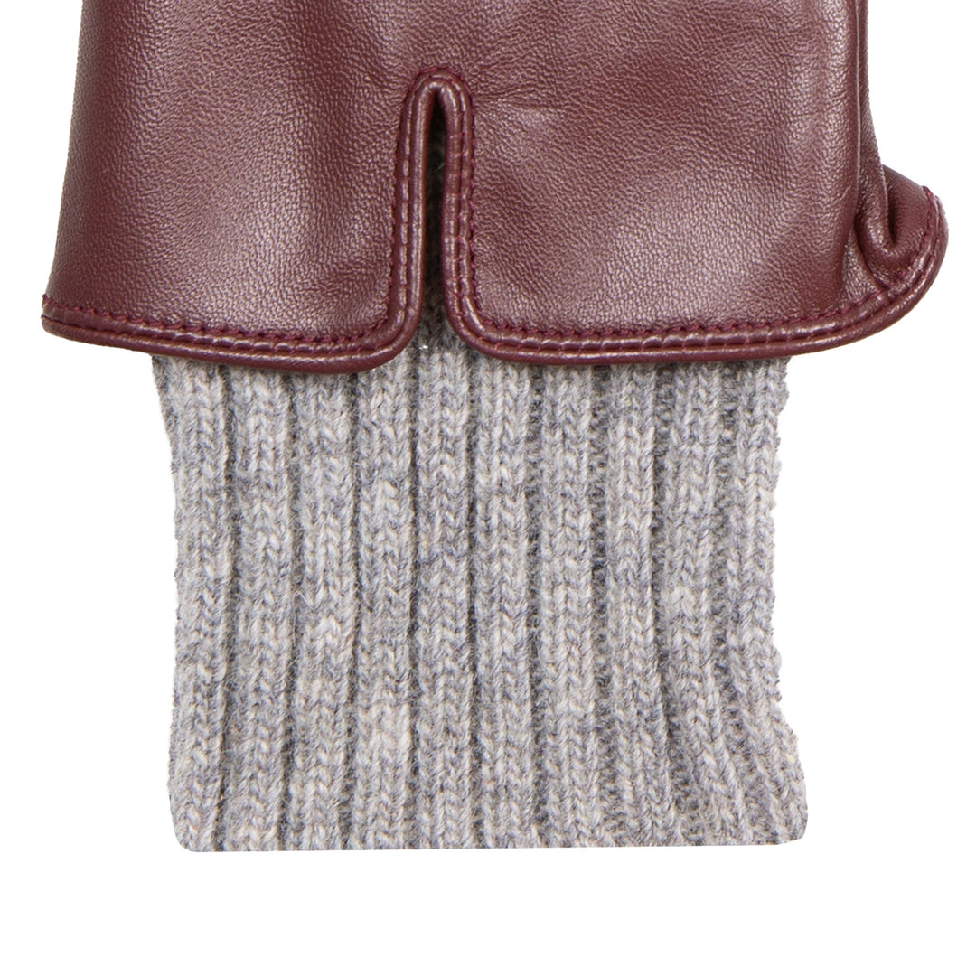 Hazel  | Women’s winter gloves with knit cuffs and stitched detail