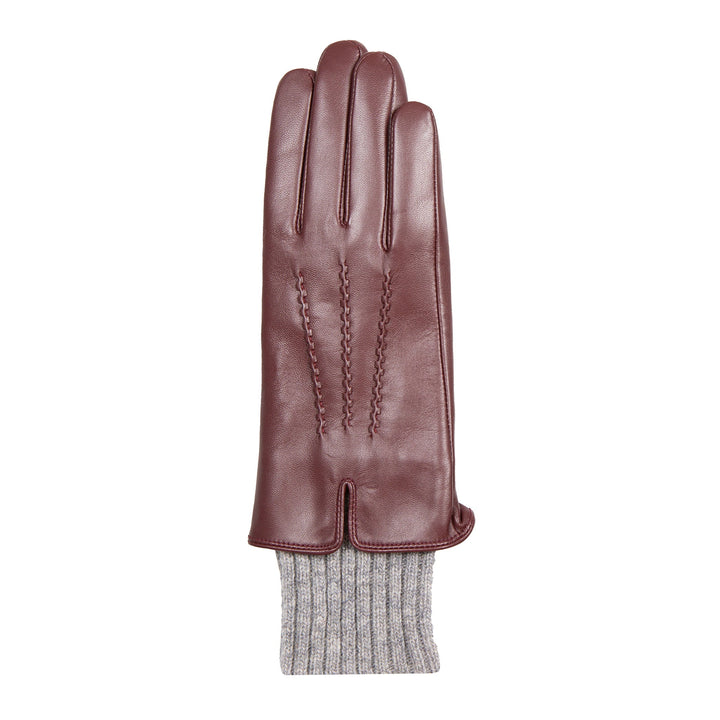 Hazel  | Women’s winter gloves with knit cuffs and stitched detail