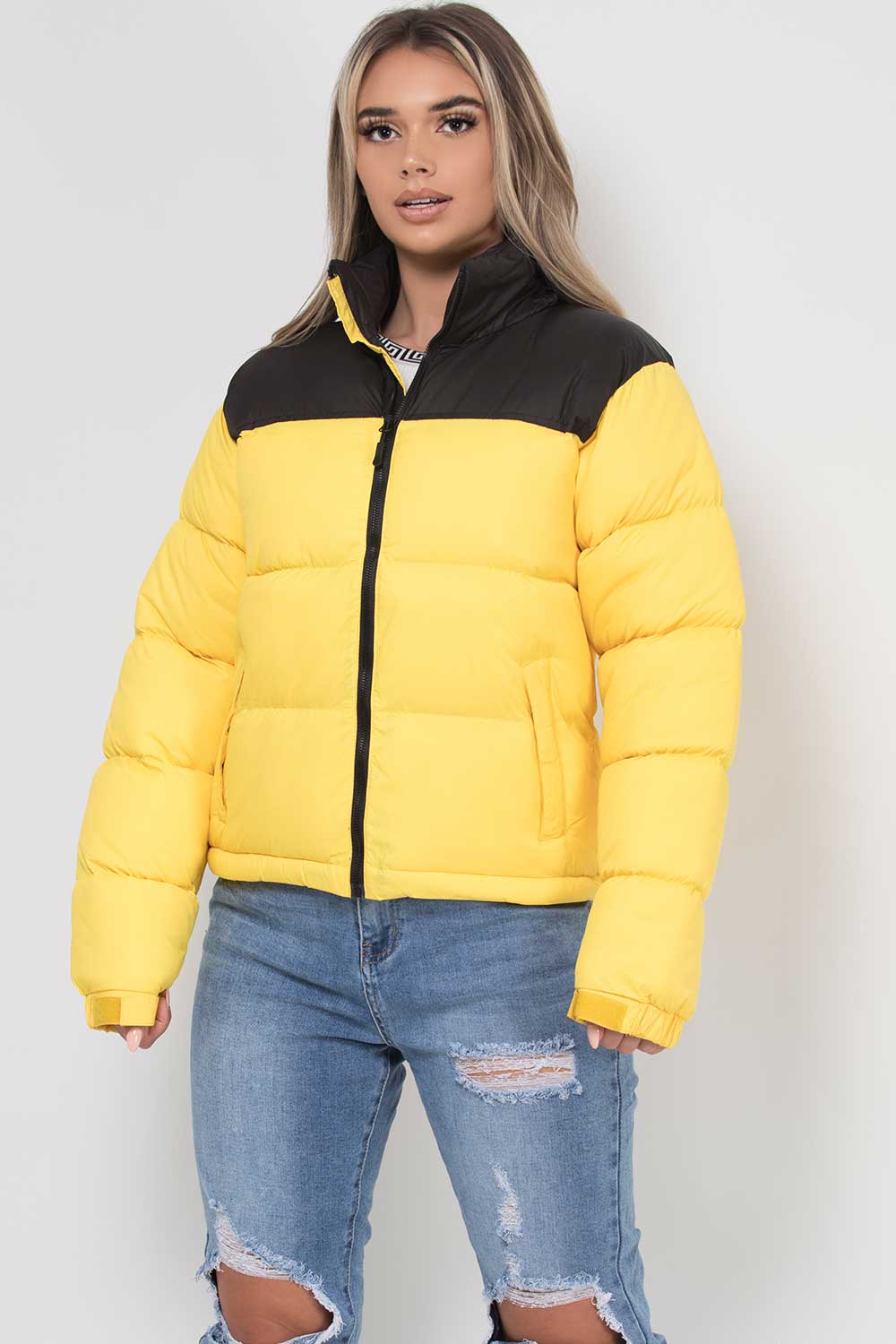 Neriah | Women’s color-block puffer jacket